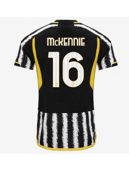 Billige Juventus Weston McKennie #16 Hjemmedrakt 2023-24 Kortermet